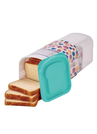 Bread Box, Plastic Universal Bread Container with Airtight Lid, Bread Storage Containers, Loaf Bread Saver, Fresh Bread Dispenser BPA Free