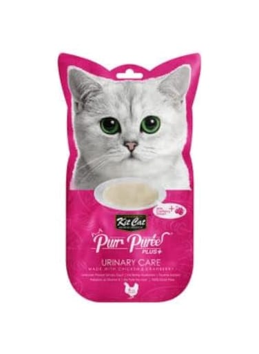 Kit-Cat Purr Puree Plus Urinary Care Chicken 4X15g