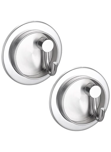 Rayyan Foldable Hidden Hook, New Folding Hook, Stainless Steel Waterproof Hook, Hiding in Wall Hooks for Living Room, Bedroom, School, Mailbox(Pack of 2)