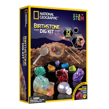 Blue Marble National Geographic Birthstone Dig Kit