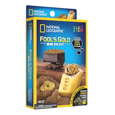 Blue Marble National Geographic Impulse Fool's Gold Mini Dig Kit