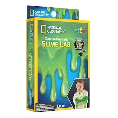 Blue Marble National Geographic Impulse Glow-in-the-Dark Slime Lab