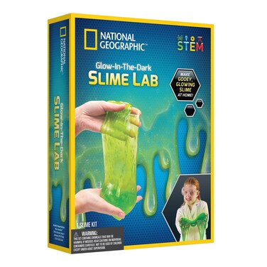 Blue Marble National Geographic Glow-in-the-Dark Slime Lab