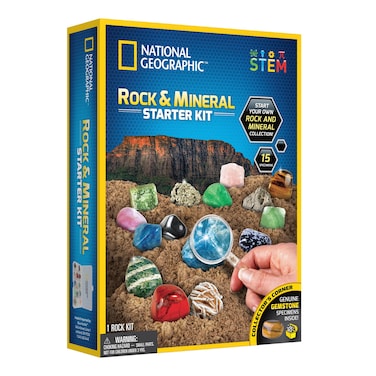 Blue Marble National Geographic Rock &amp; Mineral Starter Kit