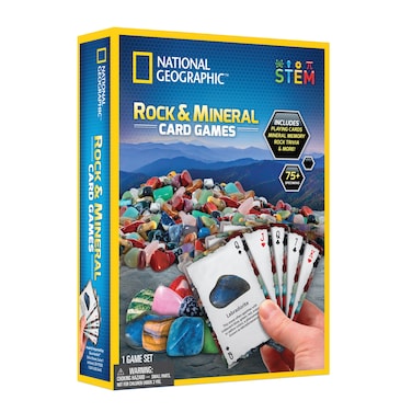 Blue Marble National Geographic Rock &amp; Mineral Card Games