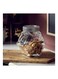 Box Crystal Glass Canister With Lid Clear 1.7Liters