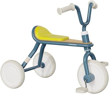 دراجة Yvolution Classic Trike الحمراء - دراجة ثلاثية العجلات للأطفال الصغار من عمر 18 شهرًا إلى 3 سنوات، عجلات EVA مقاومة للثقب، إطار فولاذي، حشوة خشبية، مقابض مبطنة - (YT49R2)