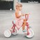 دراجة Yvolution Classic Trike الحمراء - دراجة ثلاثية العجلات للأطفال الصغار من عمر 18 شهرًا إلى 3 سنوات، عجلات EVA مقاومة للثقب، إطار فولاذي، حشوة خشبية، مقابض مبطنة - (YT49R2)