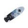 Yvolution Cruiser 30" Skateboard &ndash; Light-Up Maple Wood Deck With Dynamo Technology, Kids Age 5+, 60kg Max Weight, Vibrant Graphics &ndash; Blue (YS52B2)