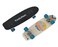 Yvolution Cruiser 30" Skateboard &ndash; Light-Up Maple Wood Deck With Dynamo Technology, Kids Age 5+, 60kg Max Weight, Vibrant Graphics &ndash; White (YS52W2)