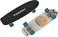 Yvolution Cruiser 30" Skateboard &ndash; Light-Up Maple Wood Deck With Dynamo Technology, Kids Age 5+, 60kg Max Weight, Vibrant Graphics &ndash; White (YS52W2)