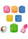 Goodern Cartoon Cute Boil Egg Mould Set,6PCS Egg Rice Mold,3D Cartoon Boil Egg Mold,Sushi Rice Making Moulder Decorating Fondant Cake Tool Cookery Molds DIY Rice Ball Bento Mould Accessories