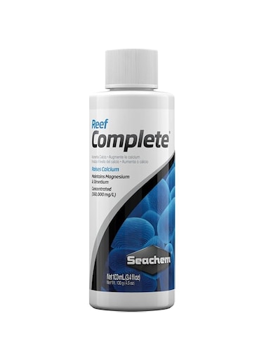 Seachem Reef Complete 100ml, ionic calcium to restore and maintain without affecting pH