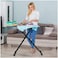 Black Ironing Board, Heat Resistant Iron Board With Steam Iron Rest, Foldable Ironing Stand Structure 100cm x 30 cm