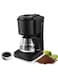 6-Cup Drip Coffee Maker, Simply Brew Compact Drip Filter Coffee Machine, Front Access Easy Fill,Auto Keep Warm Function And Smart Anti-Drip System