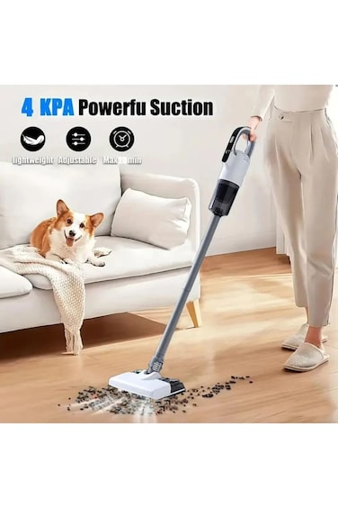 DX2906 Cordless Vacuum Cleaner with High Suction and Water Tank for Washing