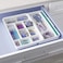 YouCopia DrawerFit Expandable Office Drawer Organizer, Adjustable Storage with 13 Compartments, Non-Slip, BPA-Free, Fits Drawers 10&rdquo; to 16&rdquo; Wide, White