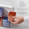 YouCopia TeaStand Tea Bag Organizer with Clear Removable Bins, Cabinet or Pantry Storage Caddy, Tea Bag Storage Holder for Office Kitchen Countertop, 80-Bag