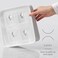 YouCopia TeaStand Tea Bag Organizer with Clear Removable Bins, Cabinet or Pantry Storage Caddy, Tea Bag Storage Holder for Office Kitchen Countertop, 80-Bag