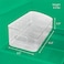 YouCopia FreezeUp Freezer Bin 15", BPA-Free Clear Fridge Organizer with Adjustable Dividers and Handles for Frozen Food and Leftovers