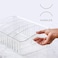 YouCopia FreezeUp Freezer Bin 15", BPA-Free Clear Fridge Organizer with Adjustable Dividers and Handles for Frozen Food and Leftovers