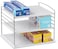 YouCopia UpSpace Cabinet Box Organizer, Adjustable Kitchen and Pantry Shelf for Plastic Wrap and Foil Storage, Kitchen Cabinet Organizer, Easy Assembly for a clutter-free kitchen, Medium