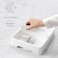 YouCopia StoraLid Adjustable Food Container Lid Organizer, Kitchen Cabinet Storage Solution for Neatly Organizing Lids of Food Containers, Tidy and Space-Saving Design, Small, 2-Pack