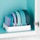 YouCopia StoraLid Adjustable Food Container Lid Organizer, Kitchen Cabinet Storage Solution for Neatly Organizing Lids of Food Containers, Tidy and Space-Saving Design, Small, 2-Pack