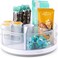 YouCopia Crazy Susan Kitchen Cabinet Turntable, Storage and Snack Organizer with 6 Removable Bins