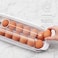 YouCopia FridgeView Rolling Egg Holder, BPA-Free Stackable Eggs Organizer with Removable Tray for Refrigerator Storage