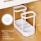 YouCopia SinkSuite Under Sink Cleaning Caddy, 2-Tier Adjustable Cleaning Supplies Organizer for Kitchen &amp; Bathroom &ndash; Space-Saving, Durable Storage Solution for Bottles, Brushes &amp; Sponges