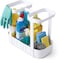 YouCopia SinkSuite Under Sink Cleaning Caddy, 2-Tier Adjustable Cleaning Supplies Organizer for Kitchen &amp; Bathroom &ndash; Space-Saving, Durable Storage Solution for Bottles, Brushes &amp; Sponges