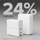 HyperJuice 140W PD 3.1 USB-C Charger &ndash; White (US Plug) (International Version)
