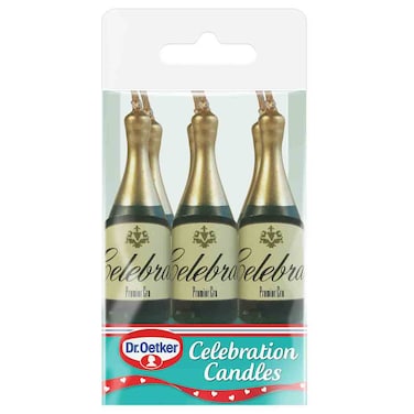 Dr. Oetker Celebration Bottle Candles, 30g