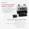 Crony Bank Money Counter Machine - Al-920 30+ Multi Currency Cash Counter Mixed Denomination Aed Sar Usd Eur 2Cis Uv Ir Mg Mt Counterfeit Detection Serial Number Printer Compatible Bill Value Counter
