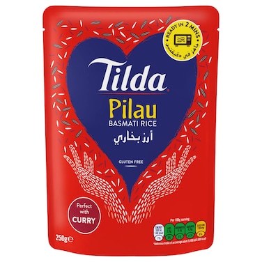 Tilda Pilau Basmati Rice, 250g
