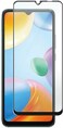 For Xiaomi Redmi 10C Screen Protector, Tempered Glass [Full Adhesive][Full Coverage][Bubble-Free HD Clear High Responsive for Redmi 10C / Poco C40 / Redmi 10 Power Black