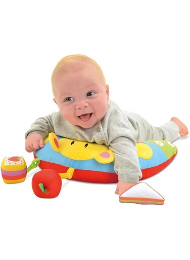 Galt Toys, Tummy Time Ted, Tummy Time Pillow, Ages 0 Months Plus, Multicolor