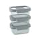 LocknLock Nestopia Airtight Containers 920ml (Set of 3) &ndash; Leak-Proof, Microwave &amp; Freezer Safe