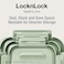 LocknLock Nestopia Airtight Containers 920ml (Set of 3) &ndash; Leak-Proof, Microwave &amp; Freezer Safe
