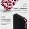 Mobcos iPhone 17 Pro Max Wild Blush Premium Case Compatible with Hybrid Dual-Layer Hard Shell + Silicone Protection - Scratch-Resistant Shockproof Mobile Cover
