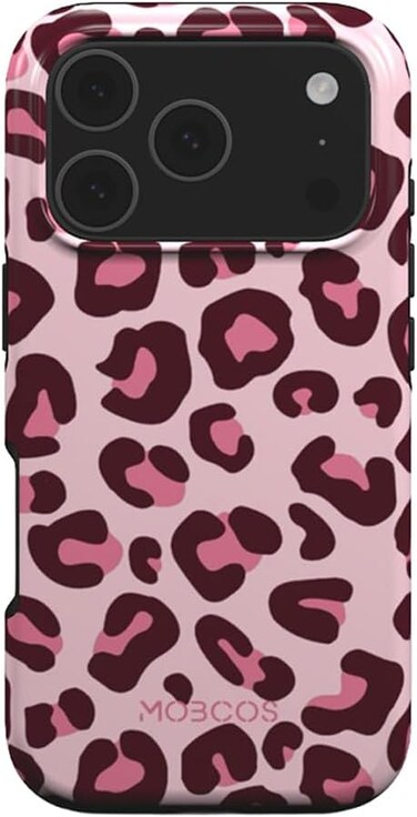 Mobcos iPhone 17 Pro Max Wild Blush Premium Case Compatible with Hybrid Dual-Layer Hard Shell + Silicone Protection - Scratch-Resistant Shockproof Mobile Cover