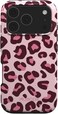 Mobcos iPhone 17 Pro Max Wild Blush Premium Case Compatible with Hybrid Dual-Layer Hard Shell + Silicone Protection - Scratch-Resistant Shockproof Mobile Cover