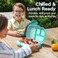 Bentgo Kids Chill Lunch Box - Bento-Style Lunch Solution With 4 Compartments And Removable Ice Pack For Meals And Snacks On-The-Go - Leak-Proof, Dishwasher Safe, BPA-Free (Aqua)