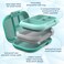 Bentgo Kids Chill Lunch Box - Bento-Style Lunch Solution With 4 Compartments And Removable Ice Pack For Meals And Snacks On-The-Go - Leak-Proof, Dishwasher Safe, BPA-Free (Aqua)