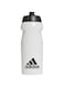 Adidas cycling water bottle gym running training performance fitness 0.5l fm9936 new ns - White