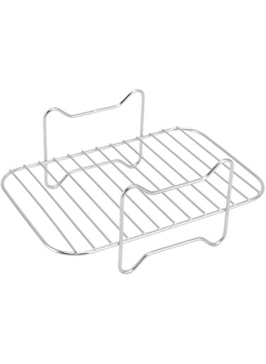 Air Fryer Rack for Ninja Dual Air Fryer, Azonee Stainless Steel Multi-Layer Dehydrator Rack &amp; Toast Rack Accessories for Ninja Foodi DZ201/401