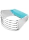Zulay Kitchen Dough Blender - Stainless Steel Pastry Cutter, Heavy Duty Dough Cutter With Blades, Pastry Blender And Butter Cutter - Pastry Cutter For Baking (Blue)