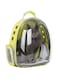 N C NYganmelloz Space Capsule-Shaped Pet Carrier Outdoor Hiking Travel Bag, Transparent