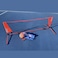 Kickerball Kickerball Soccer Tennis Set Fast-Setup Skill Challenge Game, Indoor/Outdoor Family Play With Air-Grip Ball &amp; Carry Bag